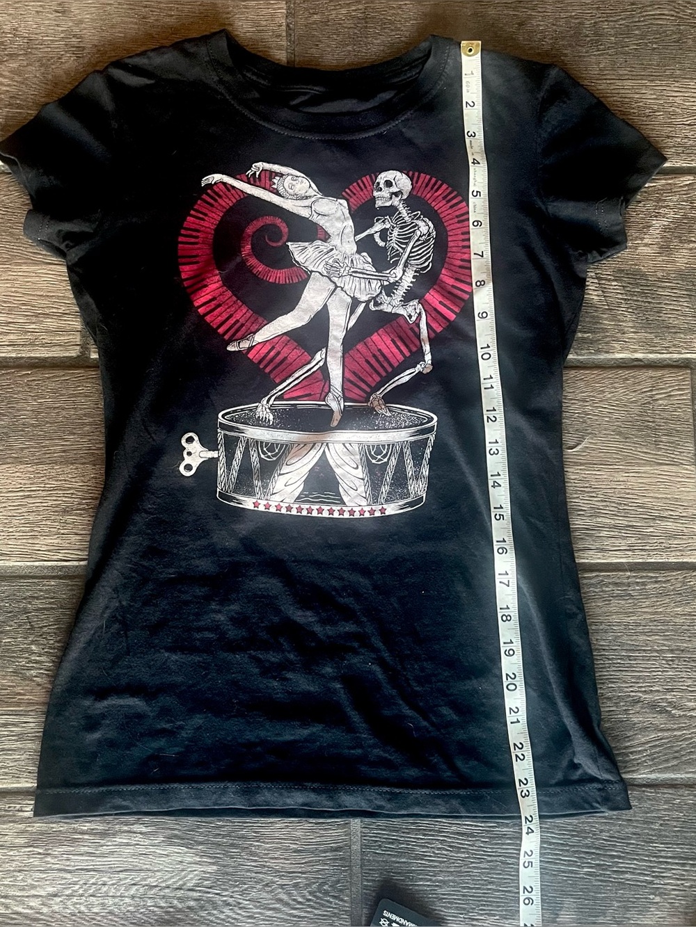 BlackMilk skeleton leggings M Bonus Iron Fist t-shirt M - Picture 11 of 13